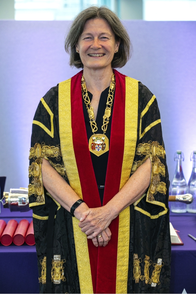Dr Fiona Donald - gown image