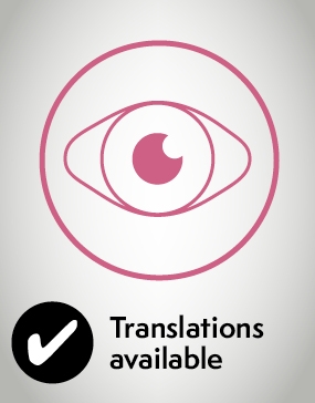 Eye leaflet translations available icon