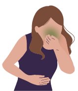 Feeling sick