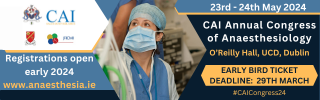 Advertisement: The Annual Congress of Anaesthesiology 2024