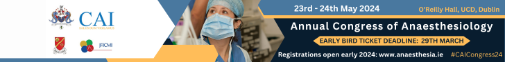 Advertisement: The Annual Congress of Anaesthesiology 2024