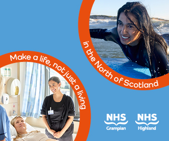 NHS Grampian advertisement