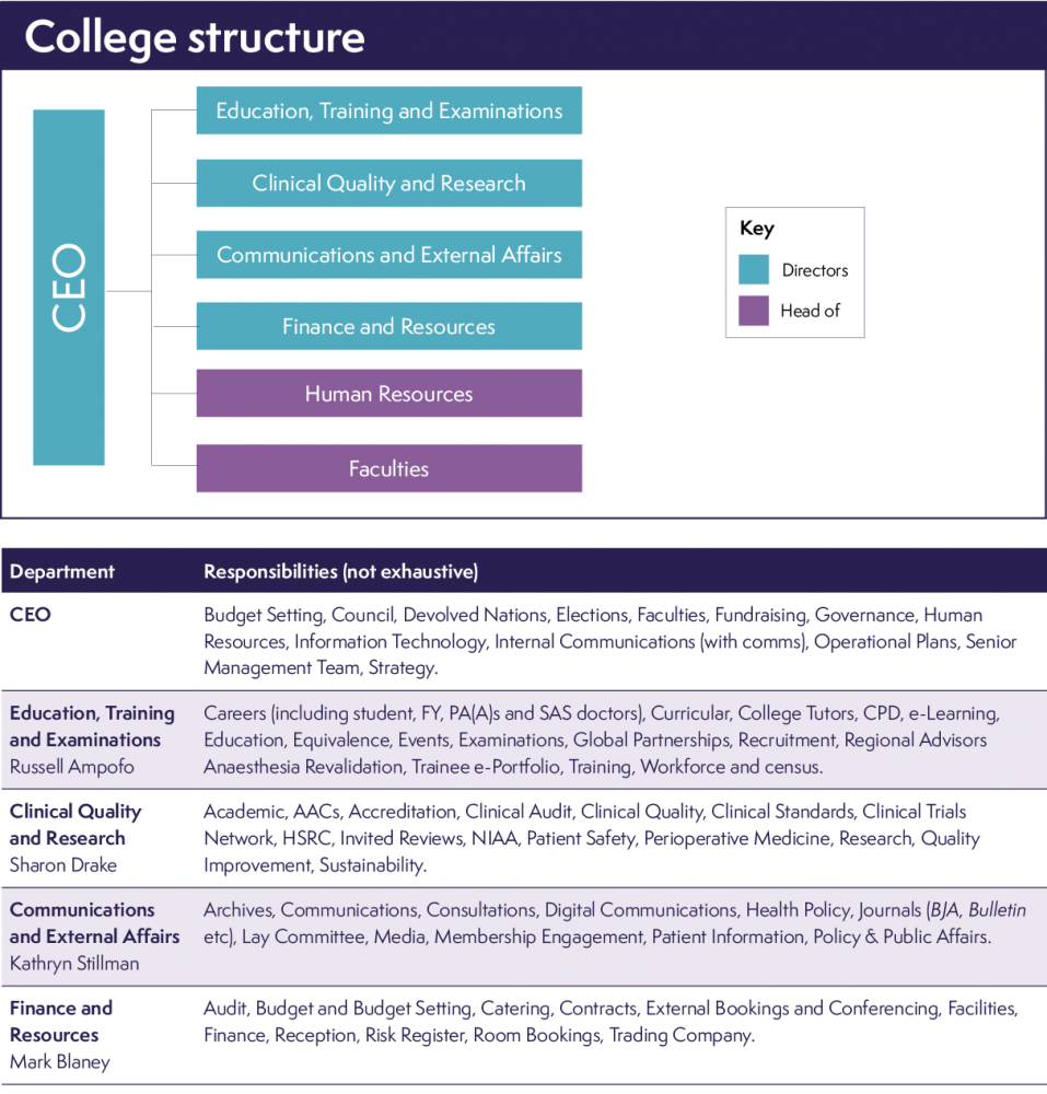 College Structure