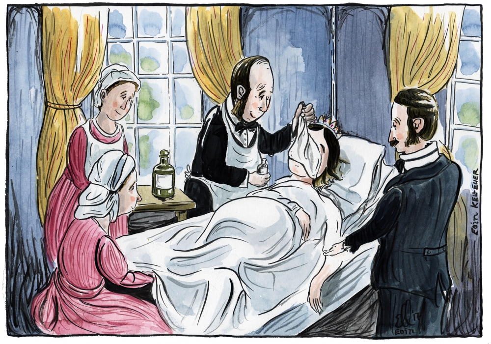 Cartoon illustration 4 John Snow