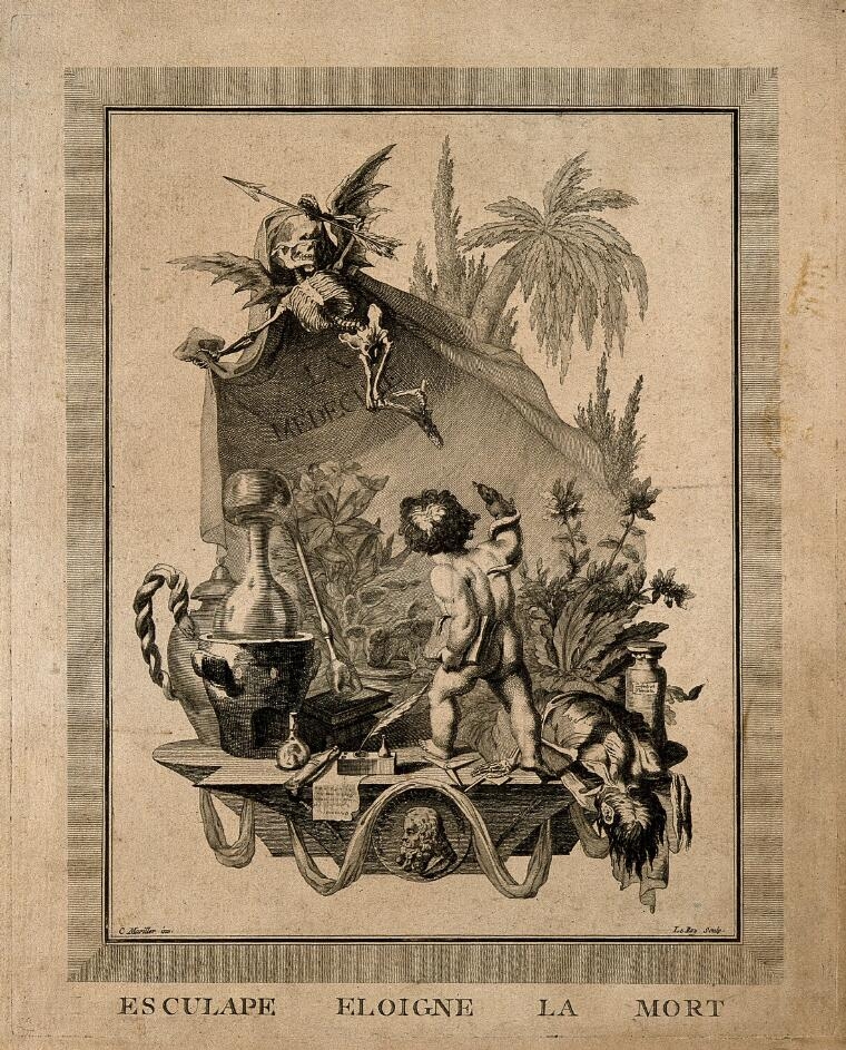 Engraving by Le Roy