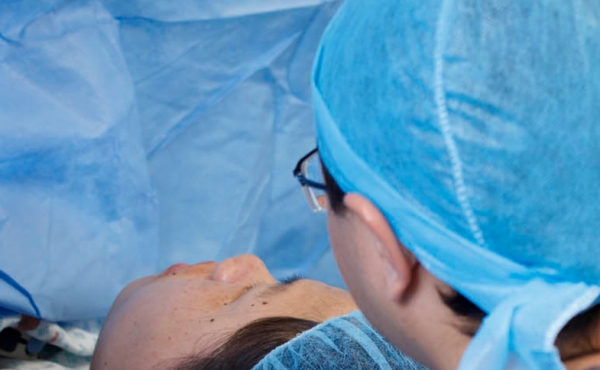 Patient receiving Anesthesia