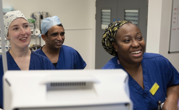 Doctors in theatre