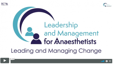 Leading and managing change video