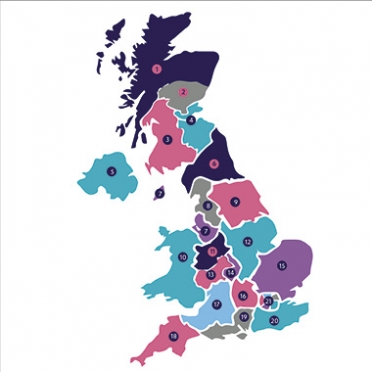 Simulation Leads Map