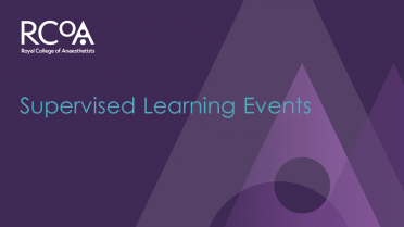 Supervised learning events and supervision scales presentation