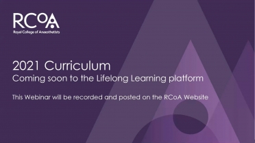 Curriculum webinar 2021