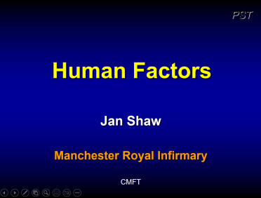 NAP4 Human Factors