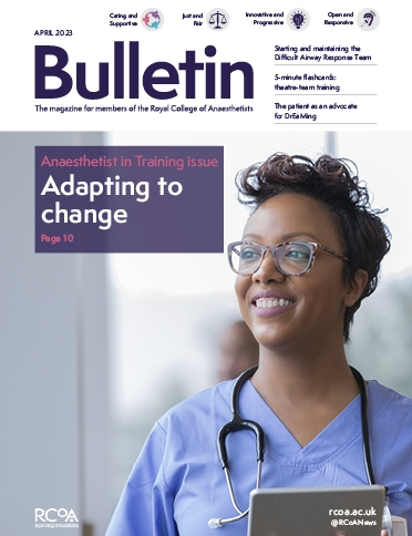 April 2023 Digital Bulletin cover - portrait image