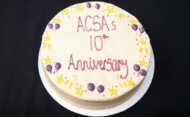 ACSA 10th Anniversary Cake