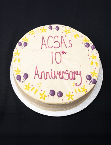 ACSA 10th anniversary cake