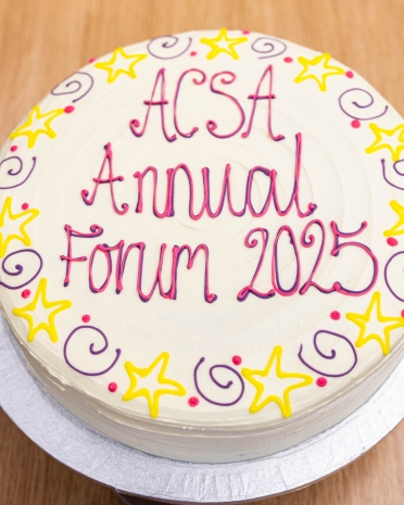 ACSA 2025 forum cake